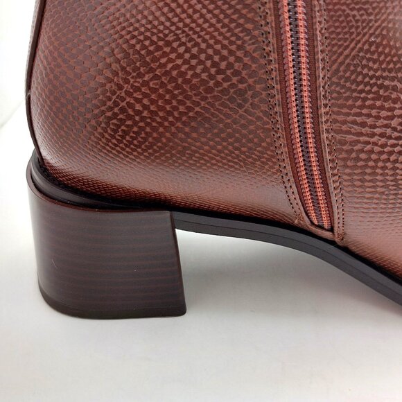 Brown Ankle Boots - Picture 10 of 15